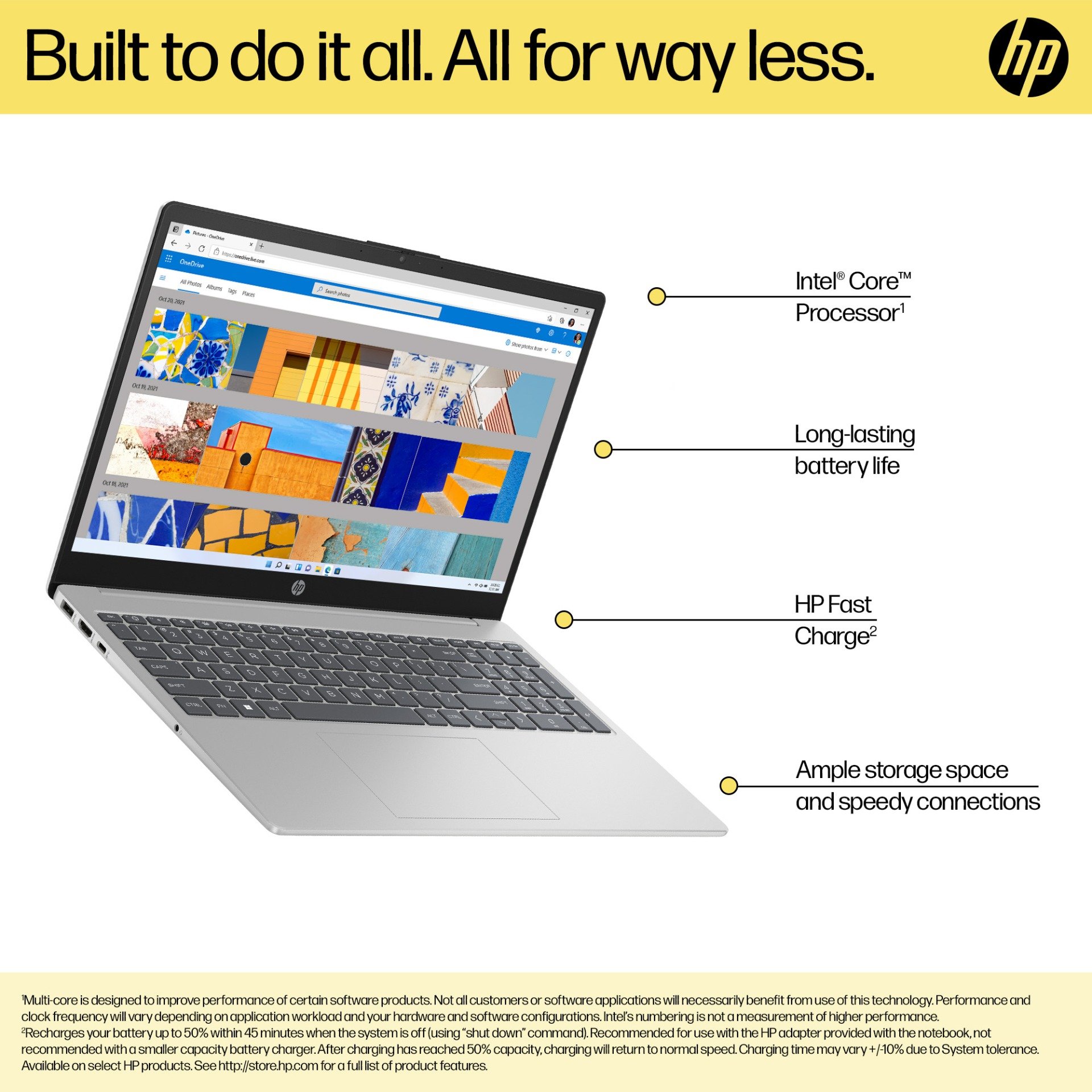 Galeri HP 15.6 inch Laptop 15-fd0032TX, Blue