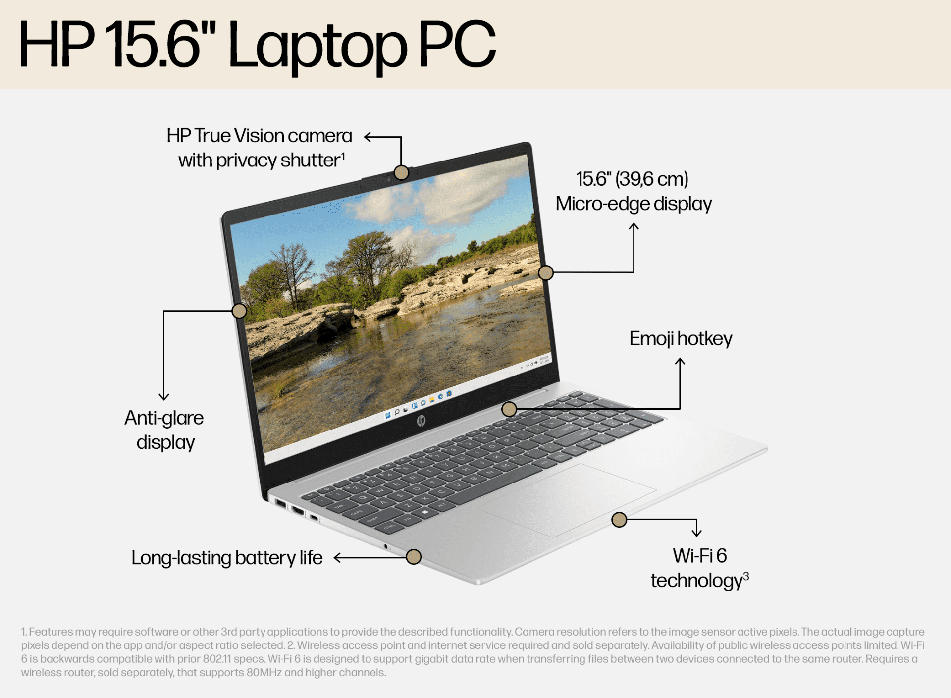 HP 15.6 inch Laptop 15-fd0561TU, Silver