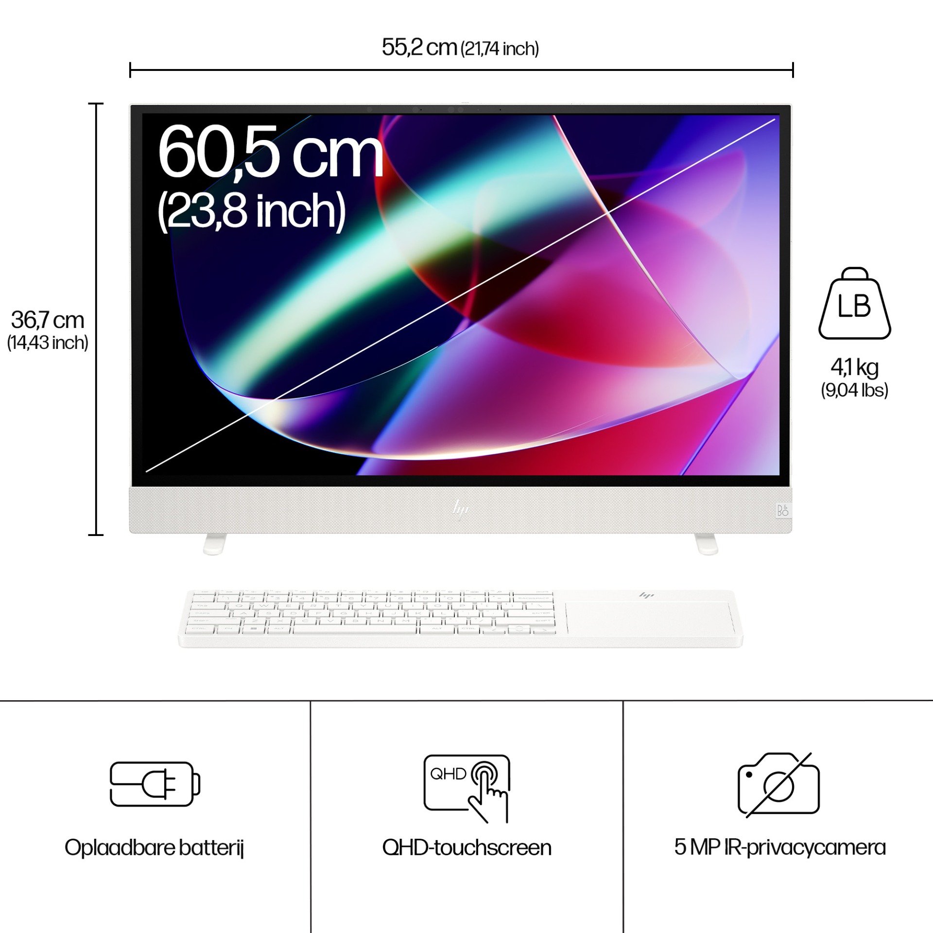 Galeri HP Envy Move 24 inch All-in-One Desktop PC 24-cs0003d