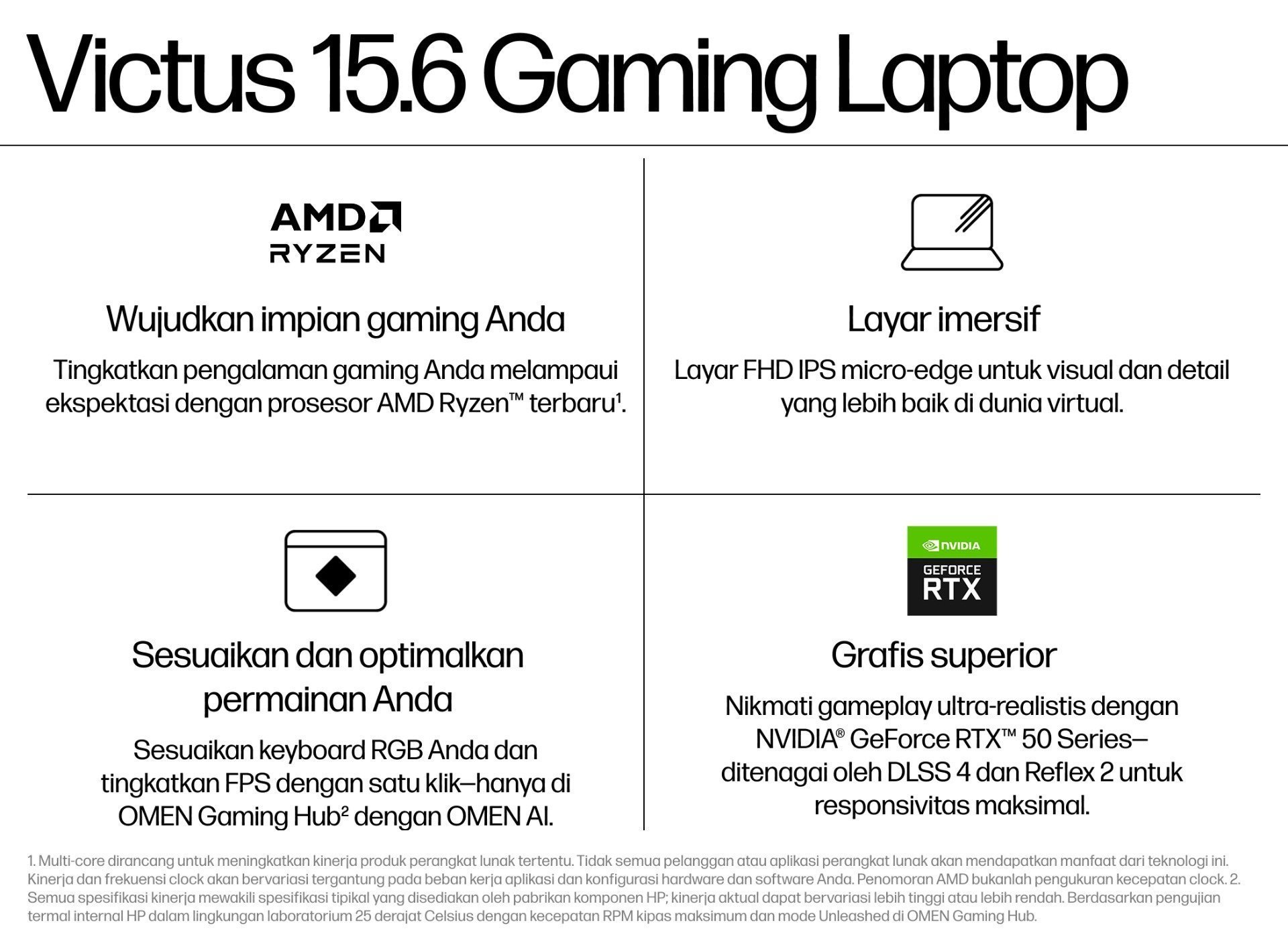 HP Victus 15.6 Gaming Laptop 15-fb3204AX, Silver + HyperX Pulsefire Fuse Wireless Gaming Mouse (Black) + HyperX Cloud Stinger 2 Core- Gaming Headset