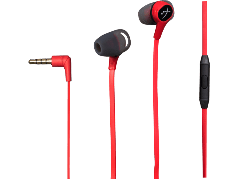 HyperX Cloud Earbuds (Red-Black 