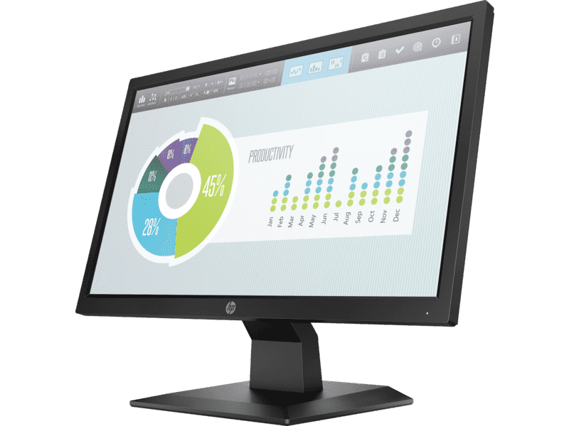 HP P204v 19.5-inch Monitor - 19.5 