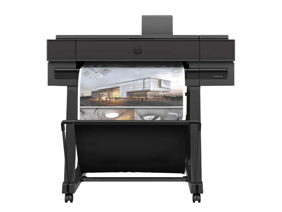 HP DesignJet T870 24-inch Large Format Printer Plotter - A4,A3