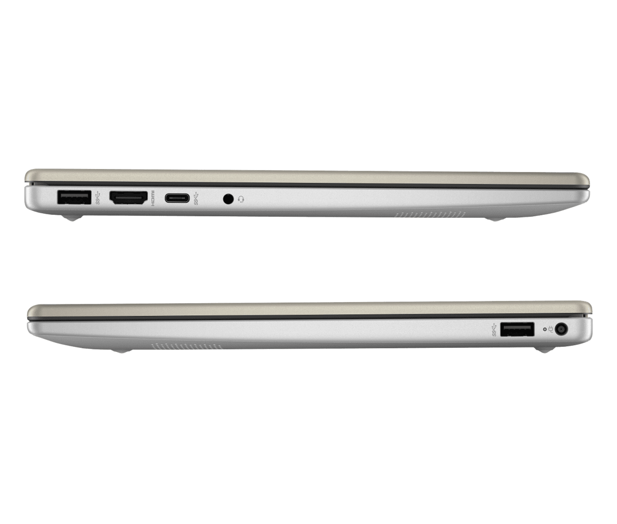 HP 14 inch Laptop 14-em0321AU, Gold
