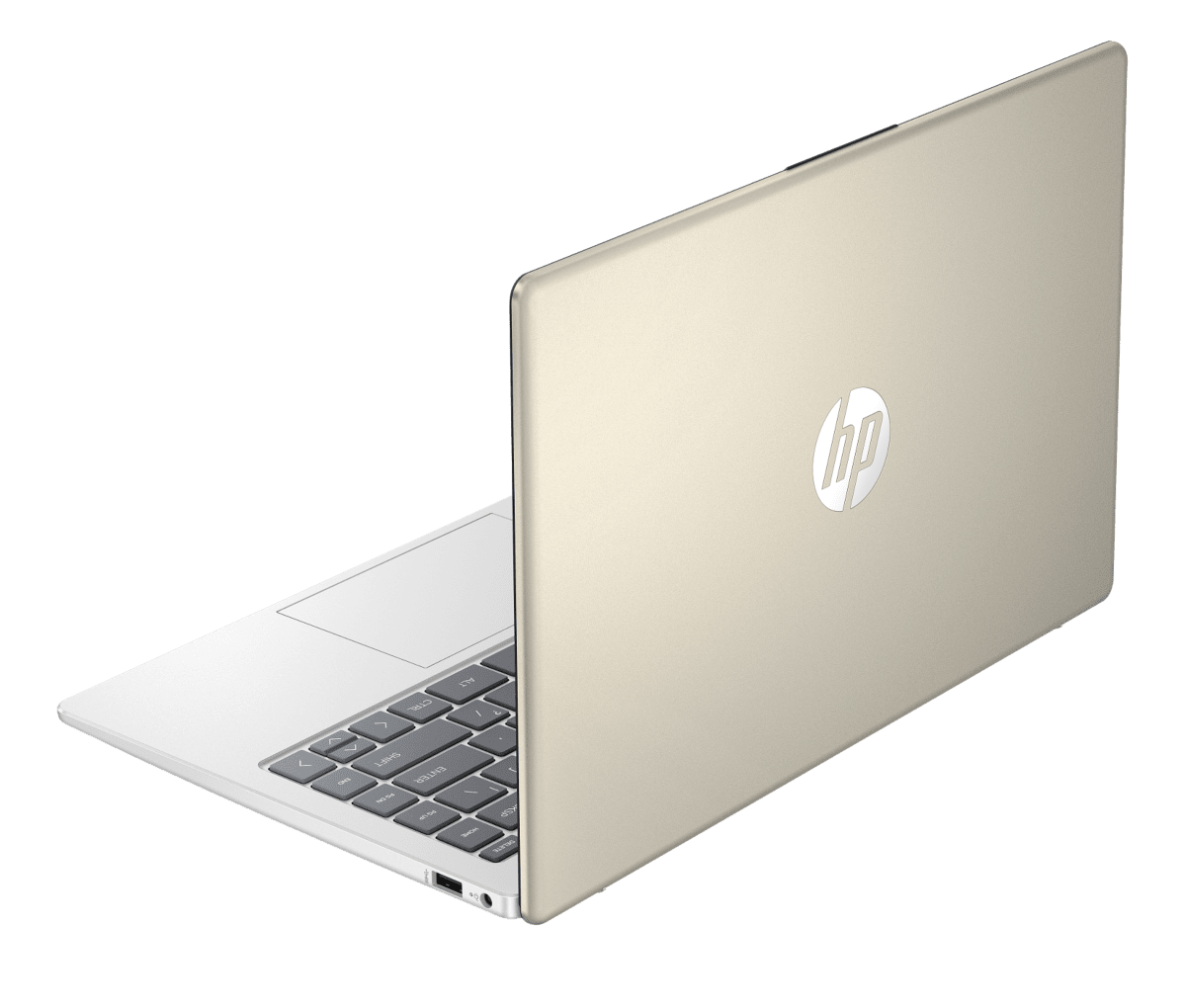 HP 14 inch Laptop 14-em0321AU, Gold