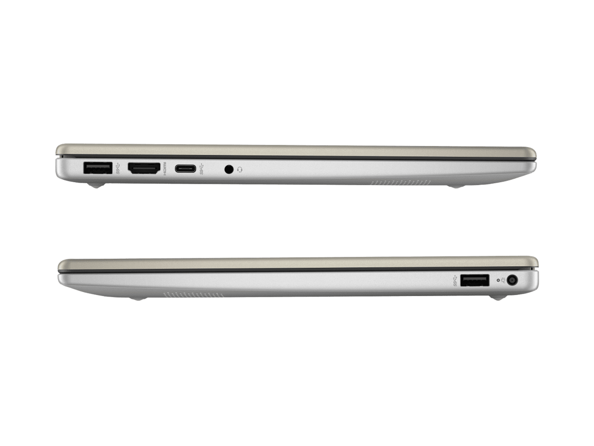 HP 14 inch Laptop 14-em0531AU, Gold