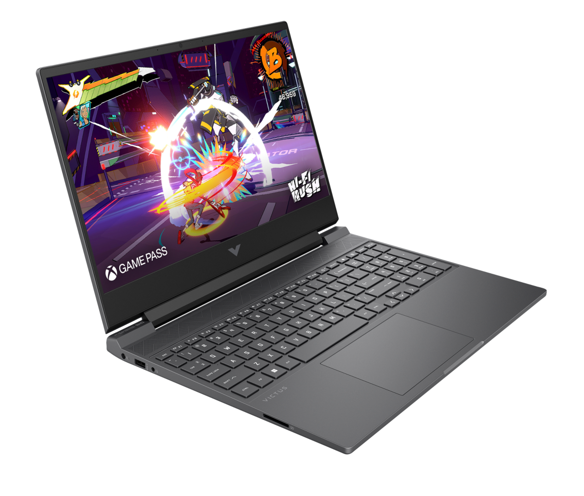 HP Victus 15 Inch Gaming Laptop 15-fb3704AX, Silver