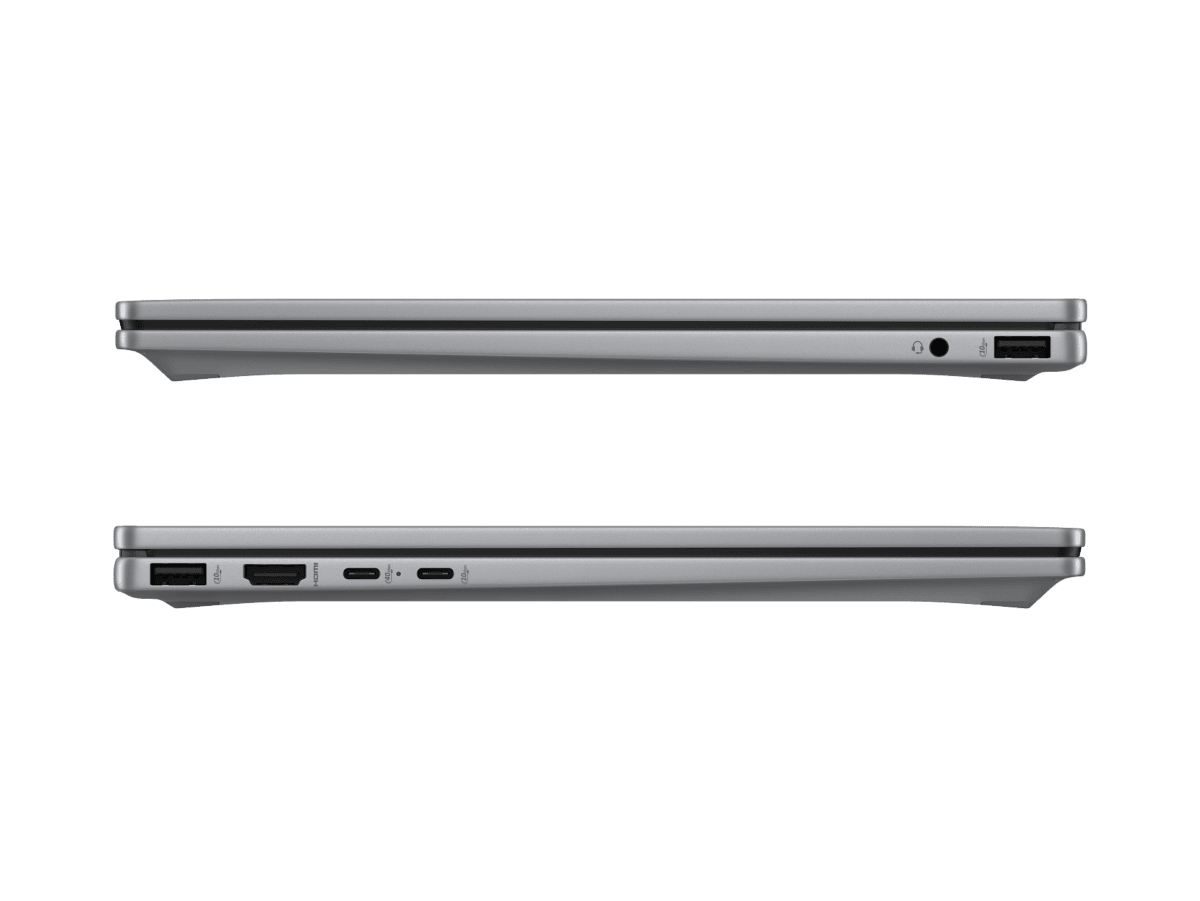 Galeri HP OmniBook X Flip 2-in-1 14 inch Laptop Next Gen AI 14-fk0888AU, Silver