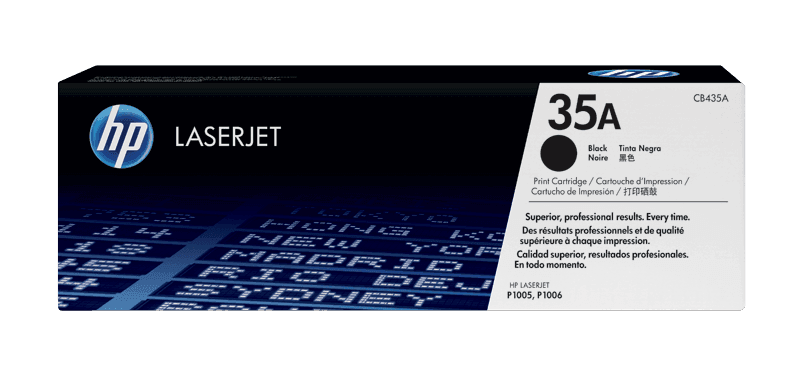 HP 35A Black Original LaserJet Toner Cartridge - Toko HP.com Indonesia