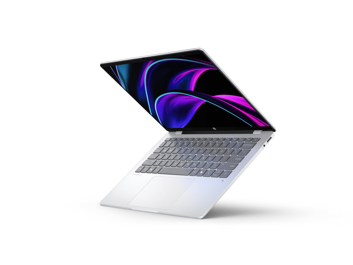 HP OmniBook 5 14 inch Laptop Next Gen AI 14-he0355QU, Silver