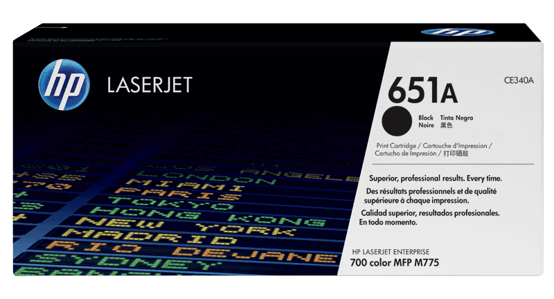 HP 651A Black Original LaserJet Toner 