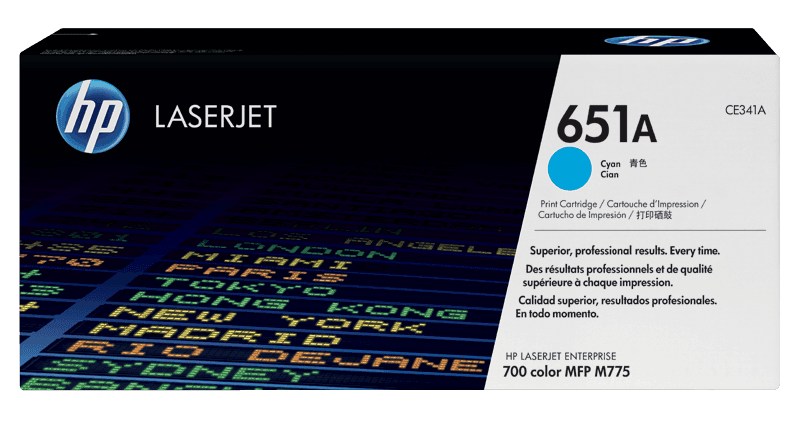 HP 651A Cyan Original LaserJet Toner 