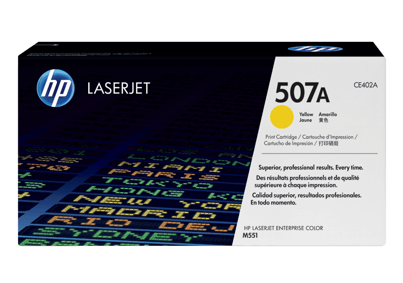 HP 507A Yellow Original LaserJet Toner Cartridge - Shop HP.com Indonesia