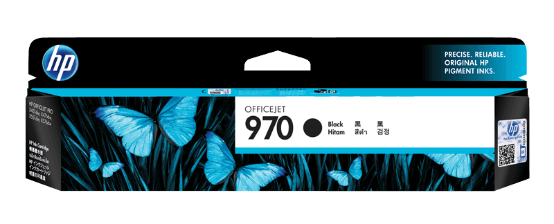 HP 970 Black Original Ink Cartridge - Toko HP.com Indonesia