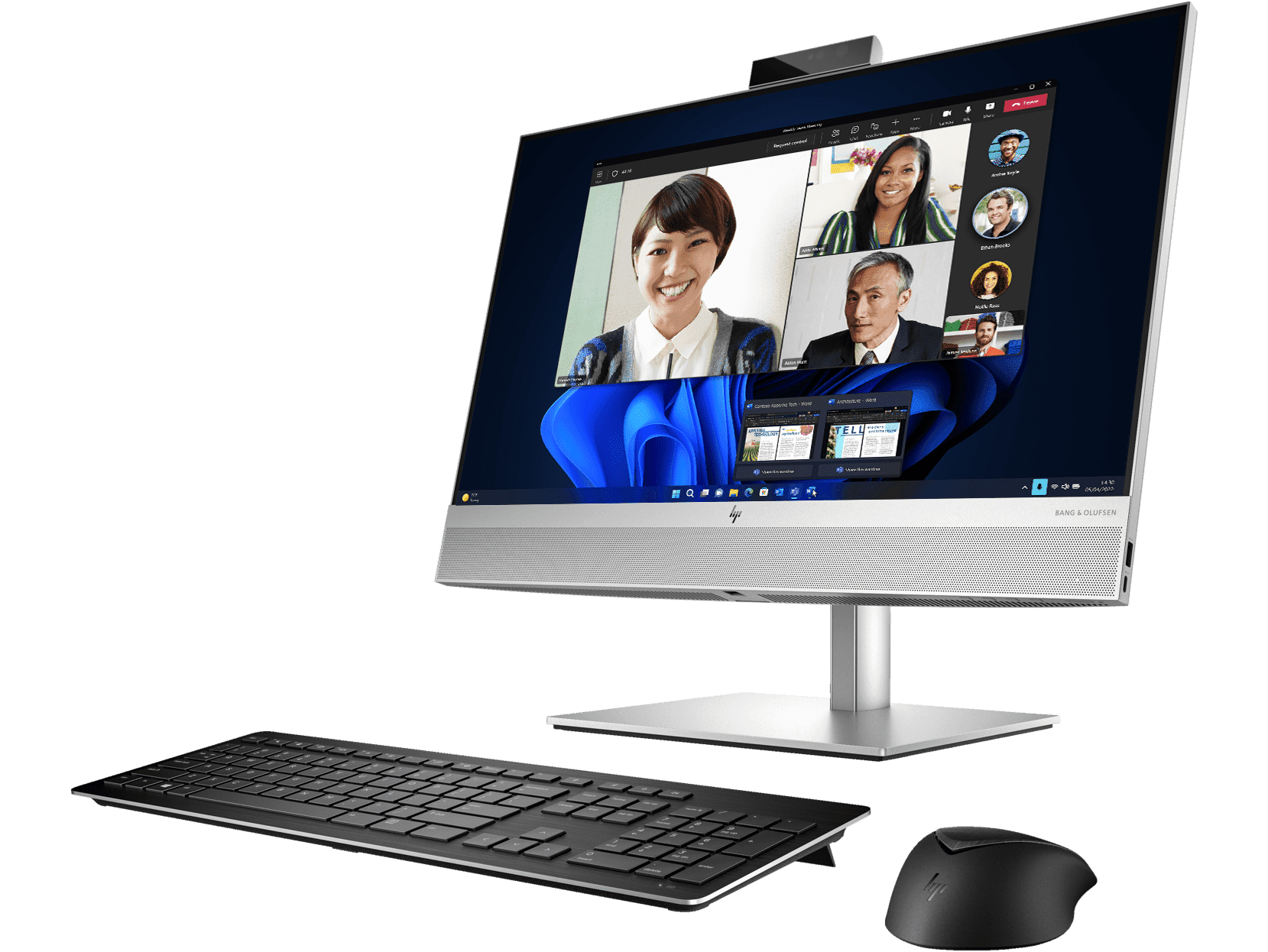 Galeri HP EliteOne 840 G9 23.8 inch All-in-One Touchscreen Desktop PC Wolf Pro Security Edition