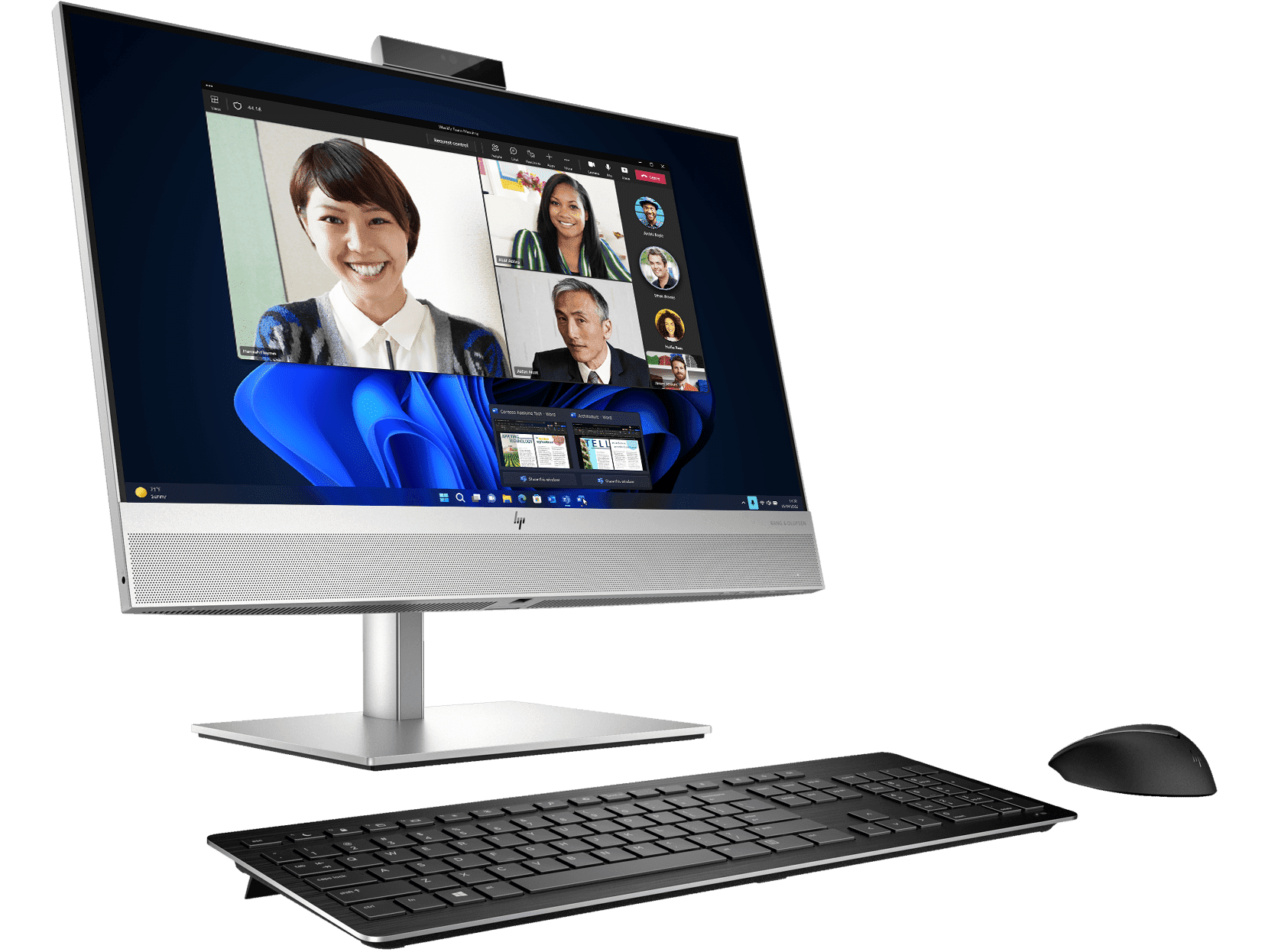Galeri HP EliteOne 840 G9 23.8 inch All-in-One Touchscreen Desktop PC Wolf Pro Security Edition