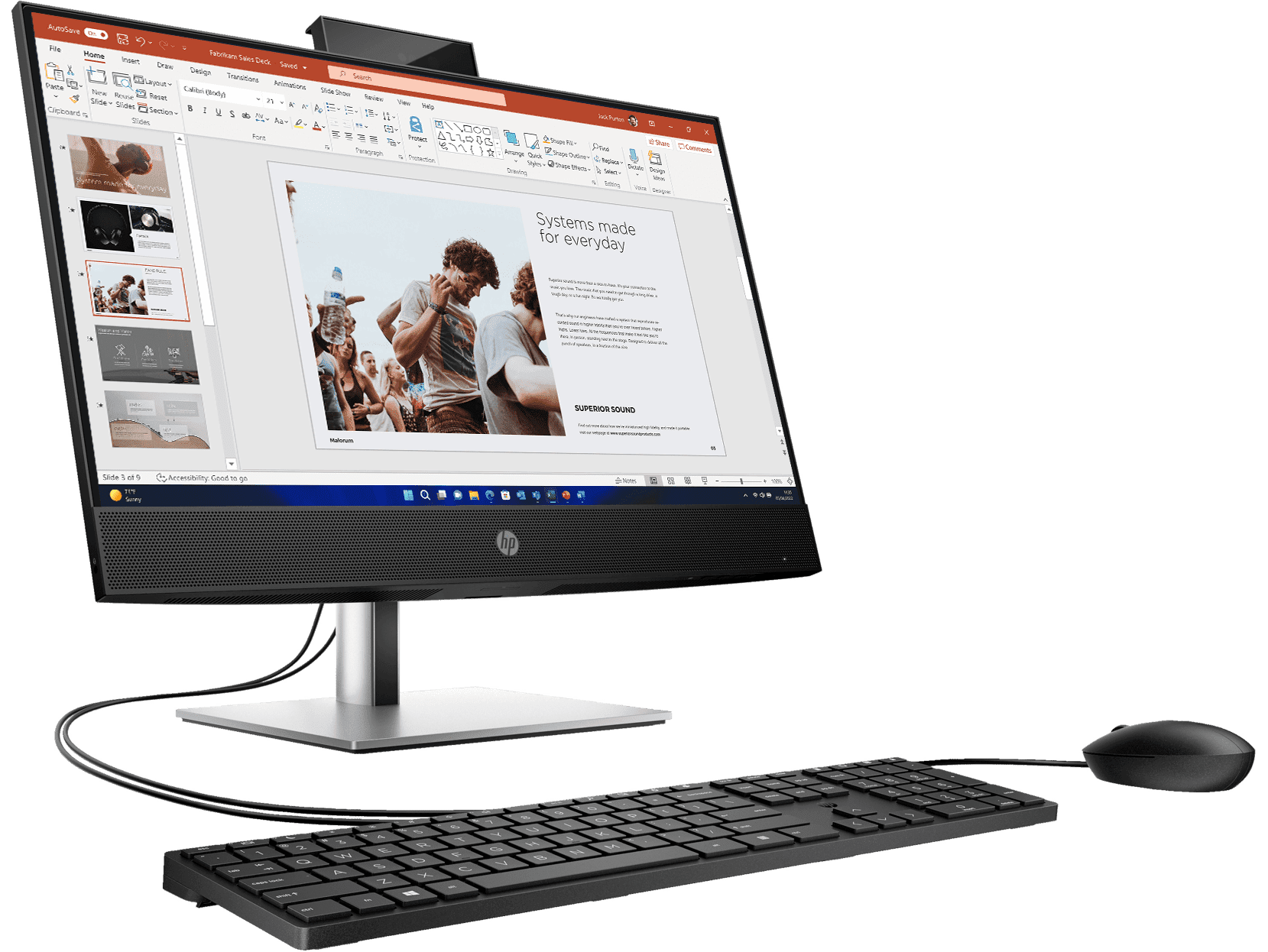 Galeri HP ProOne 440 G9 23.8 inch All-in-One Desktop PC
