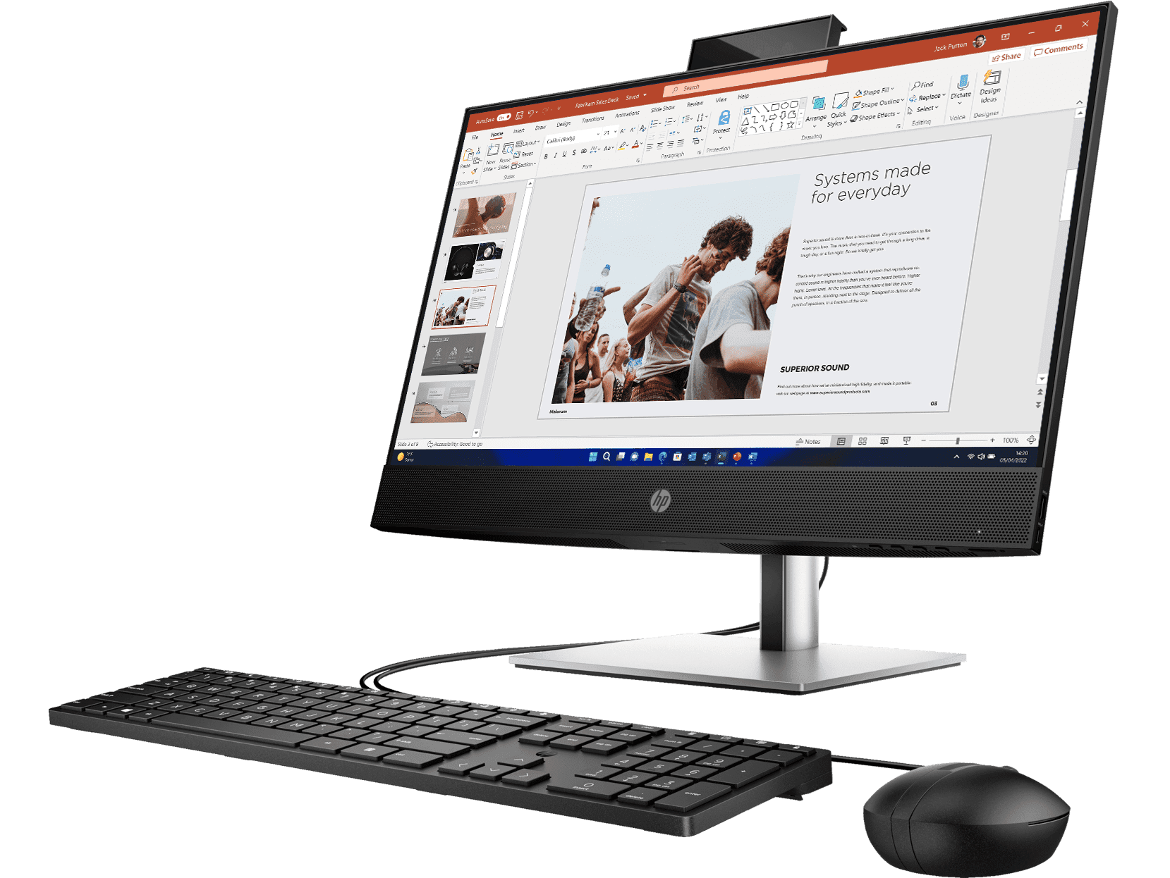 Galeri HP ProOne 440 G9 23.8 inch All-in-One Desktop PC