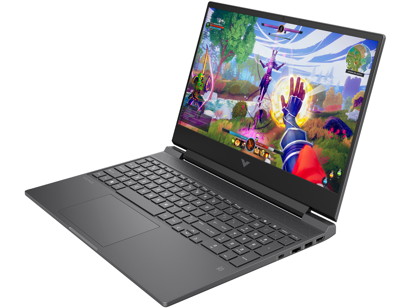 HP Victus 15 inch Gaming Laptop 15-fa2715TX, Silver