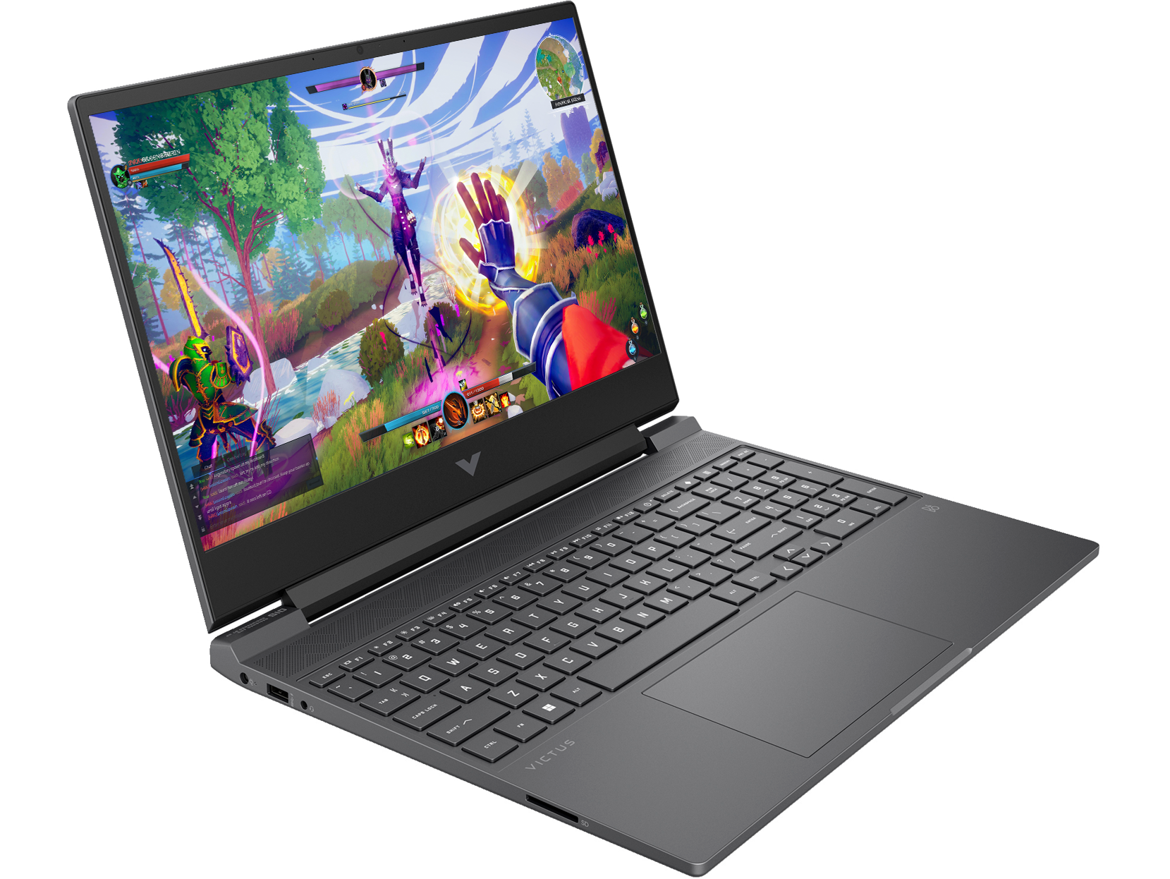 HP Victus 15 inch Gaming Laptop 15-fa2715TX, Silver