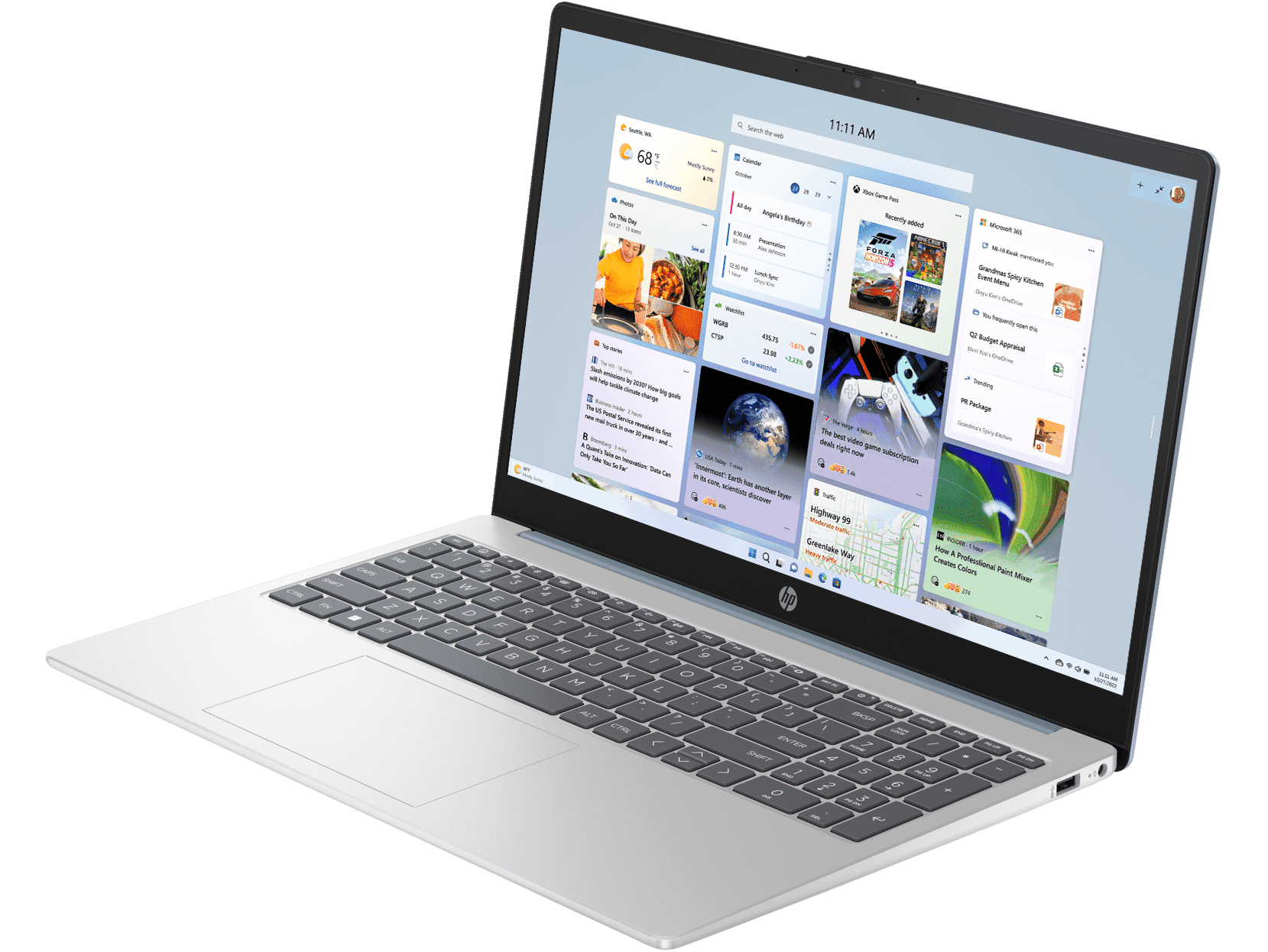 Galeri HP 15.6 inch Laptop 15-fd0559TU, Blue