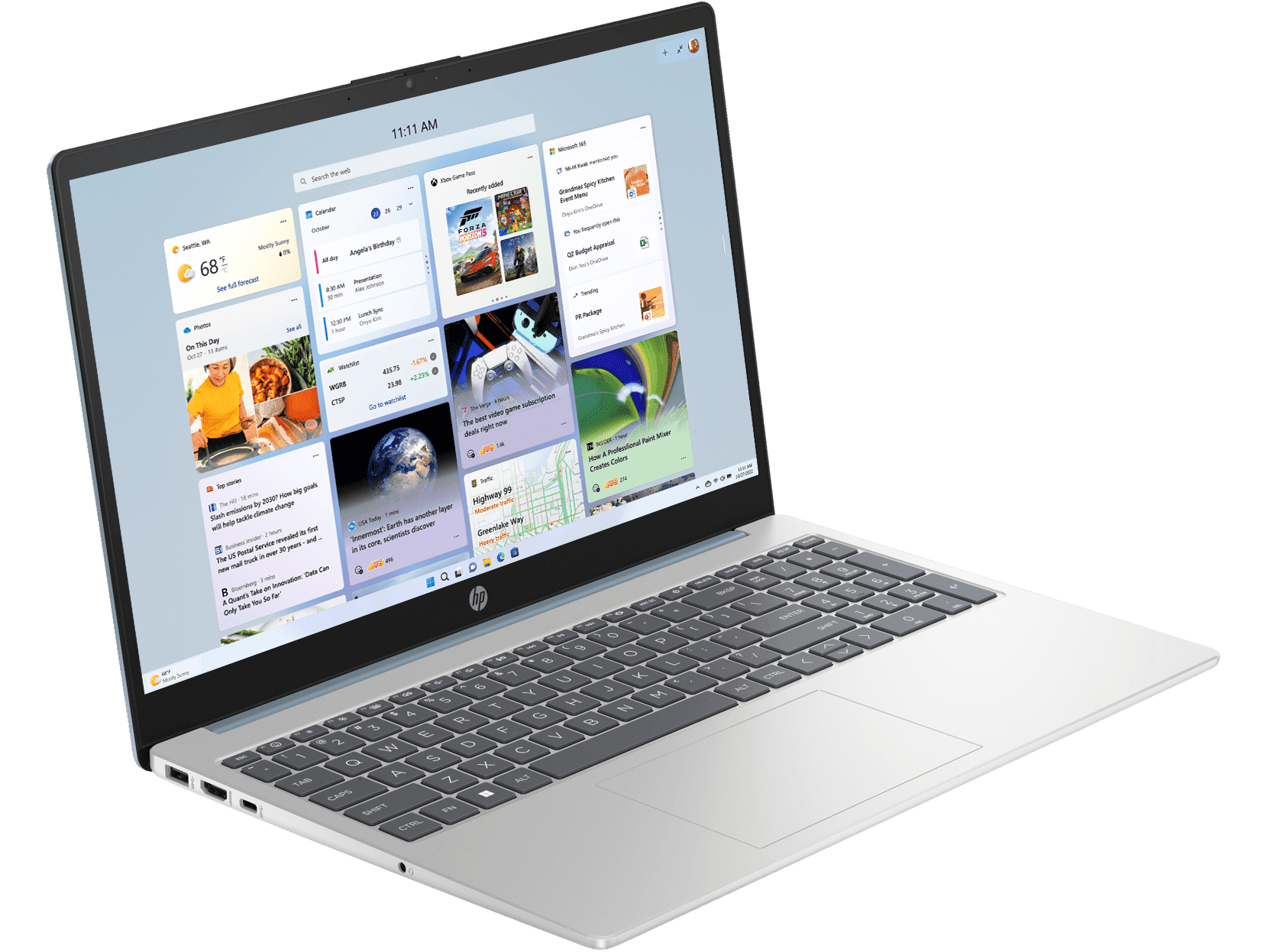 HP 15.6 inch Laptop 15-fd0032TX, Blue