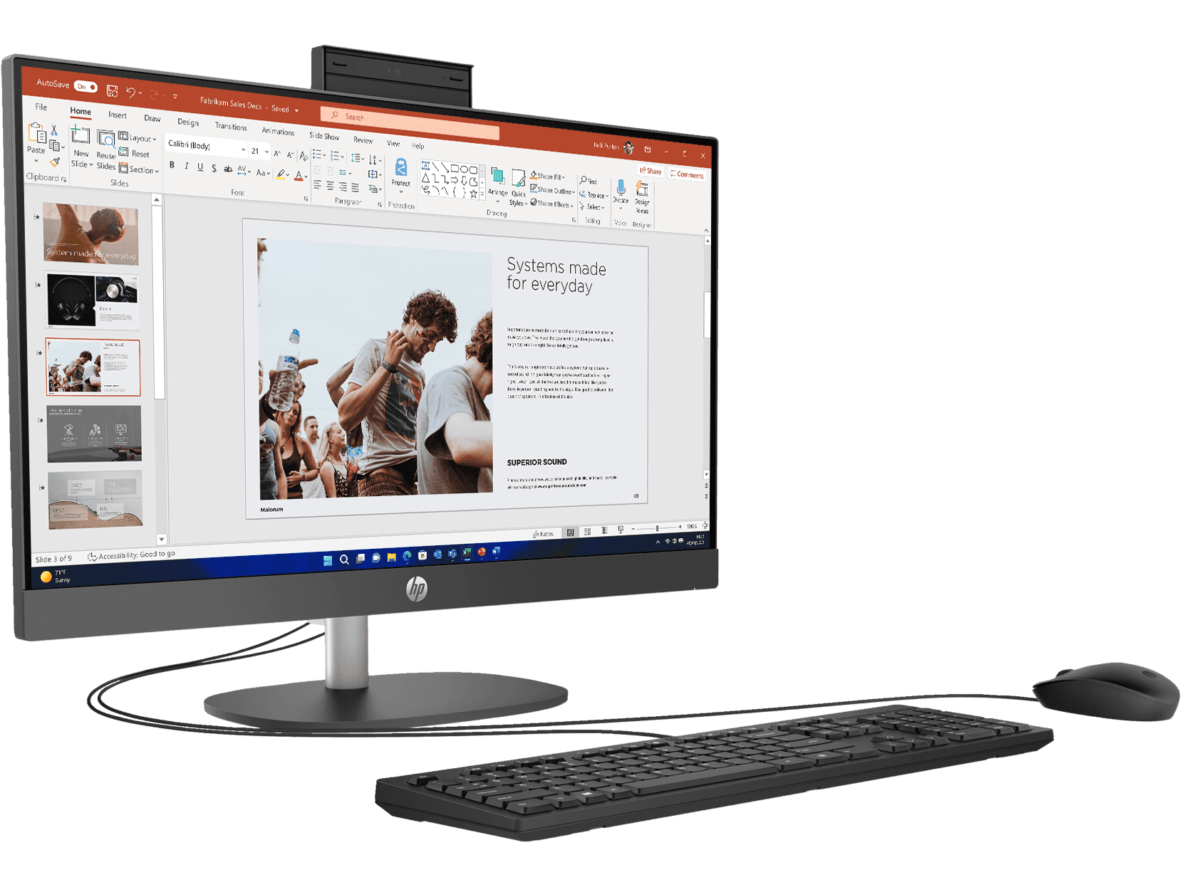 HP ProOne 240 G10 23.8 inch All-in-one Desktop PC