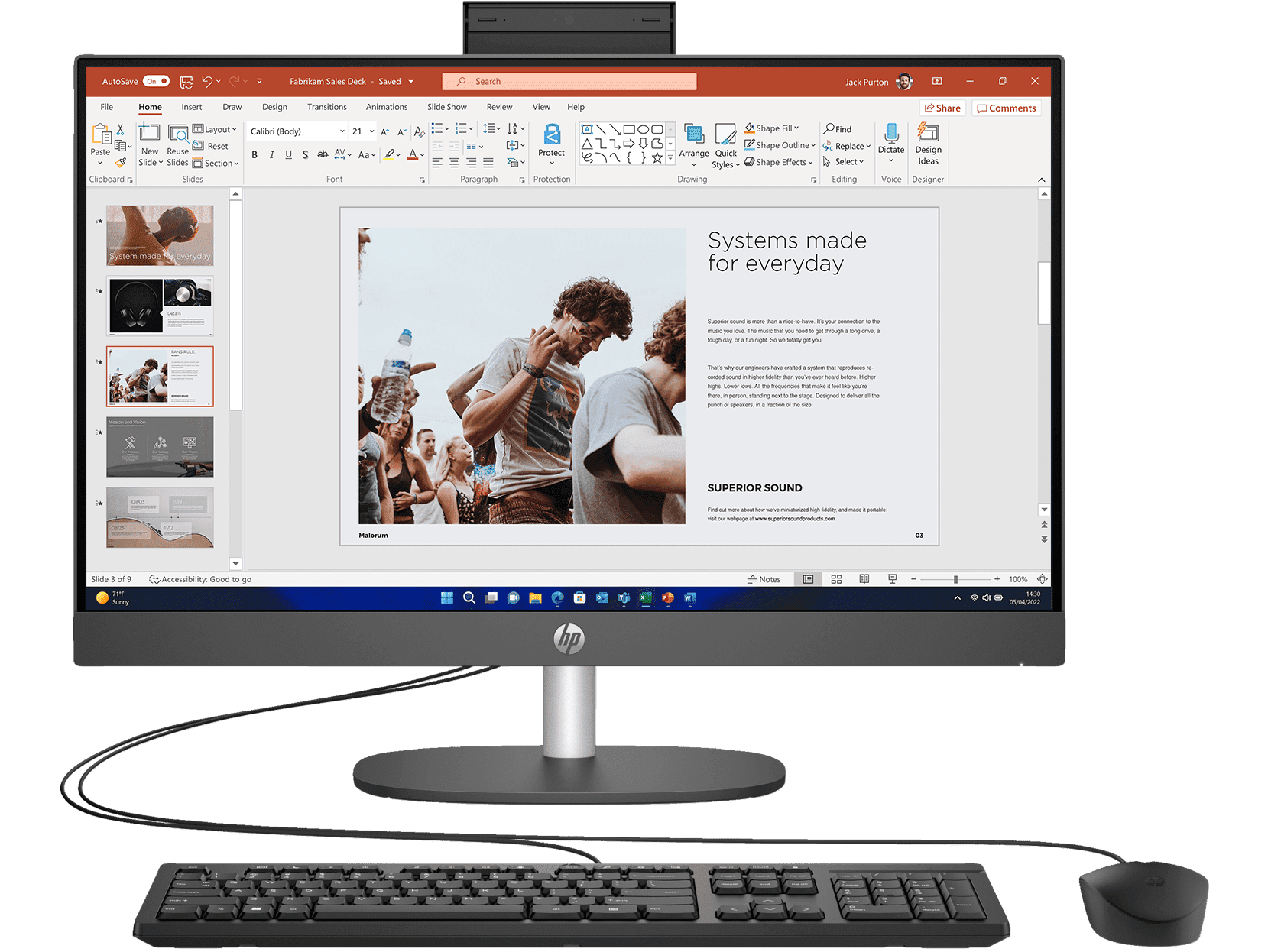 HP ProOne 240 G10 23.8 inch All-in-one Desktop PC
