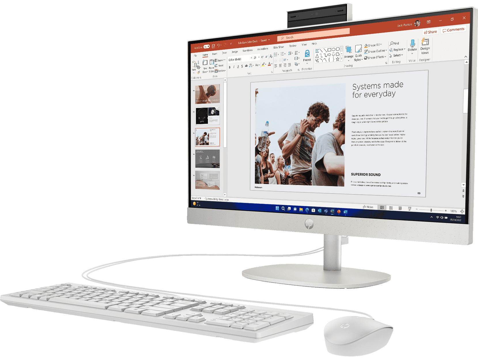 HP ProOne 240 G10 23.8 inch All-in-One Desktop PC