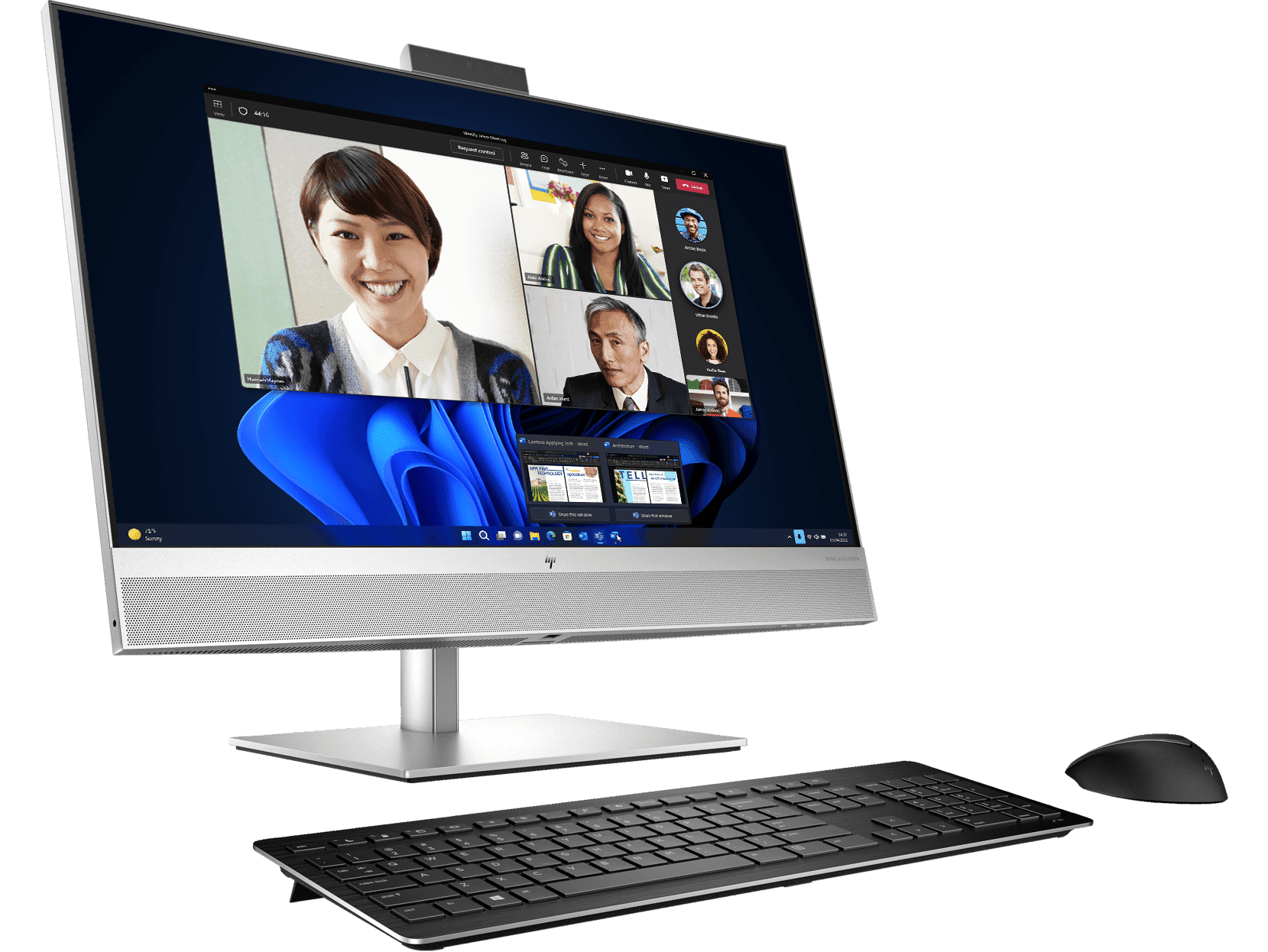 Galeri HP EliteOne 870 G9 27 inch All-in-One Touchscreen Desktop PC Wolf Pro Security Edition