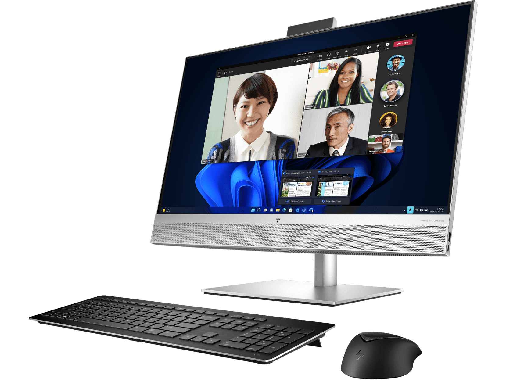 Galeri HP EliteOne 870 G9 27 inch All-in-One Touchscreen Desktop PC Wolf Pro Security Edition