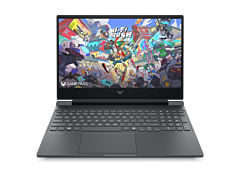 HP Victus 15.6 Gaming Laptop 15-fb3232AX, Silver + HP Smart Tank 215 Printer + HP 150 Wireless Mouse - 15.6-inch - Mica silver, black chrome logo (D0CP8PA-BN)