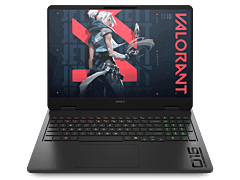OMEN 16 inch Gaming Laptop 16-ap0999AX, Black + HP Smart Tank 215 Printer + HP 150 Wireless Mouse - 16-inch - Shadow black, black chrome logo (C7US5PA-BN2)