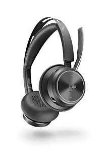 Poly Voyager Focus 2 Microsoft Teams Certified USB-C-C Headset +USB-C/A Adapter (9T9J4AA)