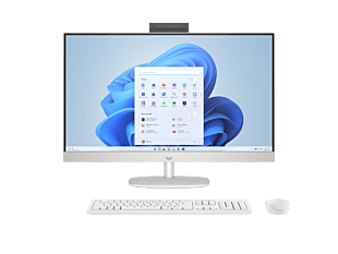 HP 27 inch All-in-One 27-cr1555d PC - 27-inch - Shell white (A30Z7PA)