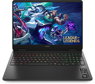HP OMEN 16 inch Gaming Laptop 16-am0888TX, Black - 16-inch - Shadow black, black chrome logo (BL2J4PA)