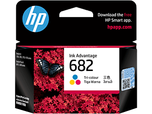 HP 682 Tri-color Original Ink Advantage Cartridge (3YM76AA)
