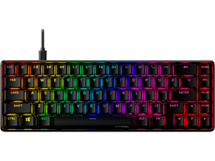 HyperX Alloy Origins 65 - Gaming Keyboard (Red Switch) (4P5D6AA) - Center facing