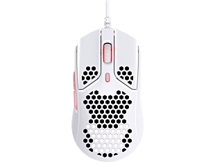 HyperX Pulsefire Haste - Gaming Mouse (White/Pink) (4P5E4AA)