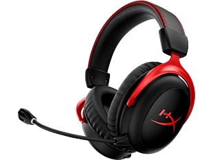HyperX Cloud II Wireless - Gaming Headset (Black/Red) (4P5K4AA)