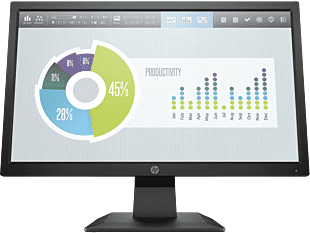 HP P204v 19.5-inch Monitor - 19.5 