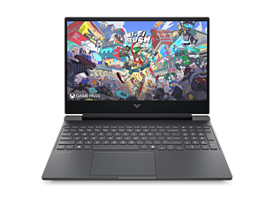 Victus Gaming 15 inch Laptop 15-fa2666TX, Silver - 15.6" - Mica silver, black chrome logo (B6NR1PA)