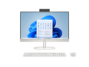 HP 23.8 inch All-in-One Desktop AI 24-cr2569d - 23.8-inch - Shell white (B9GH2PA)