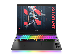 OMEN MAX 16 inch Gaming Laptop 16-ak0777AX, Black - 16" - Shadow black cover and base, shadow black aluminum keyboard frame, black chrome logo (BG6H6PA)