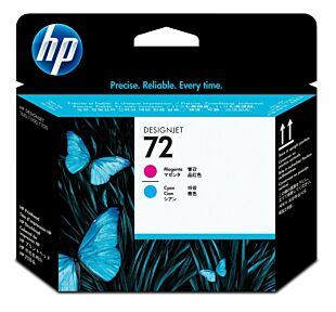 HP 72 Magenta and Cyan DesignJet Printhead (C9383A)