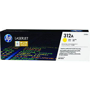 HP 312A Yellow LaserJet Toner Cartridge (CF382A)
