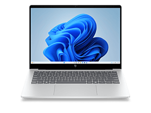 HP OmniBook 7 14 inch Laptop Next Gen AI 14-hg0016TU, Silver - 14" - Glacier silver aluminum (D6UJ2PA)