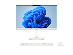 HP OmniStudio All-in-One 24 inch Desktop 24-cu0115d - 23.8-inch - Cotton white (D6ZJ2PA)
