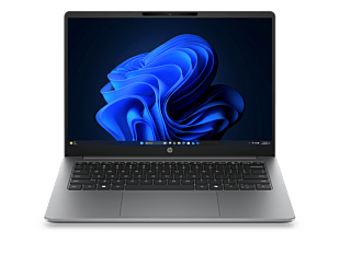 HP 200 G2i 14 inch Business Laptop , Silver  - 14-inch - Meteor silver (D74BZPT) - Center facing
