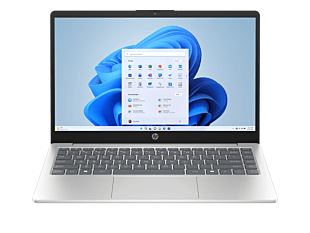 HP 14 inch Laptop AI 14-hc0191TU, Silver - 14" - Natural silver (D75B5PA)